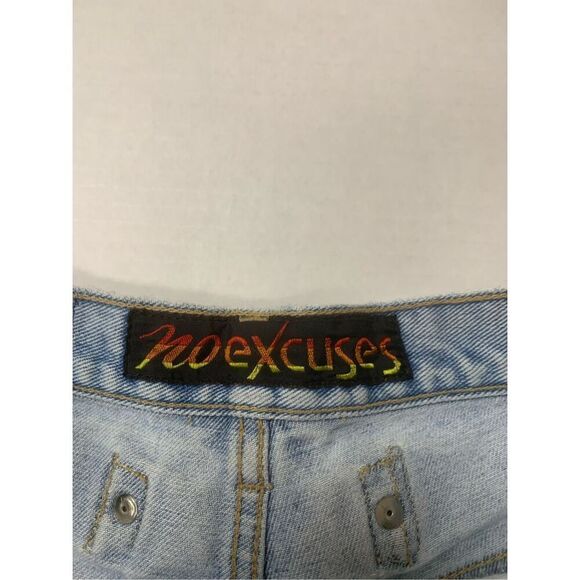 Vintage No Excuses Denim Shorts - Picture 4 of 8